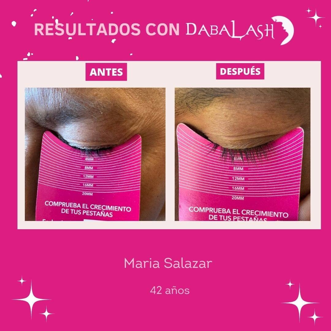 Testimonios de crecimiento de pesta&ntilde;as 